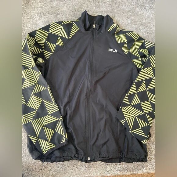Fila zip up printed jacket - Picture 1 of 2